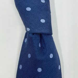 Tommy Hilfiger Men's Tie Dude Dot Blue/Sky Blue Vintage NWT